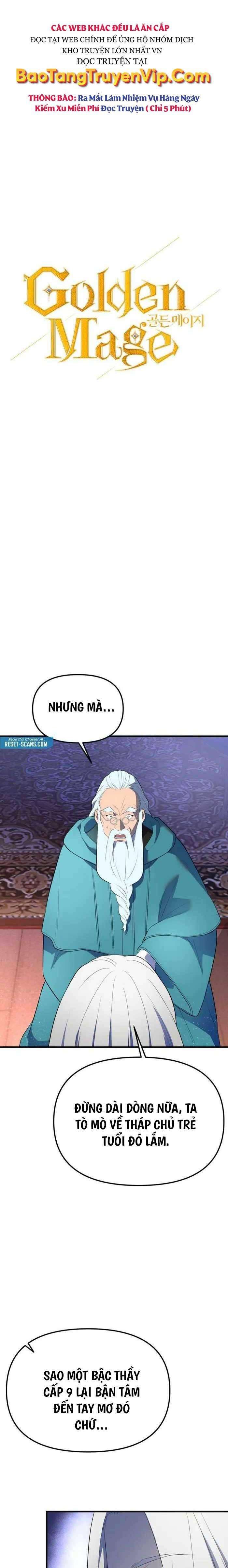 Hoàng Kim Pháp Sư - Page 1