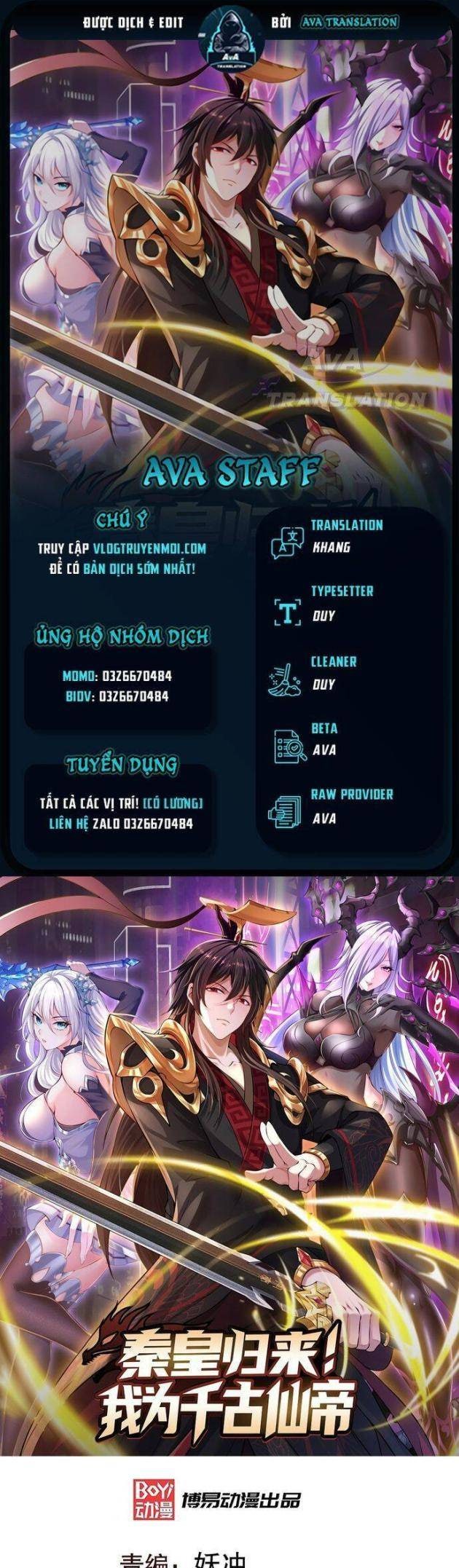 Tần Hoàng Trở Về! - Page 1