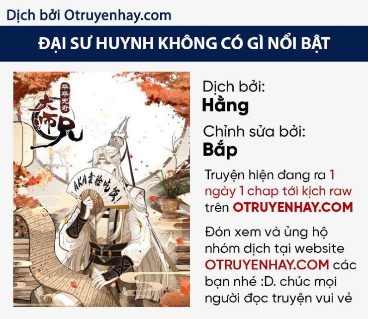 Đại Sư Huynh Không Có Gì Nổi Bật - Page 1