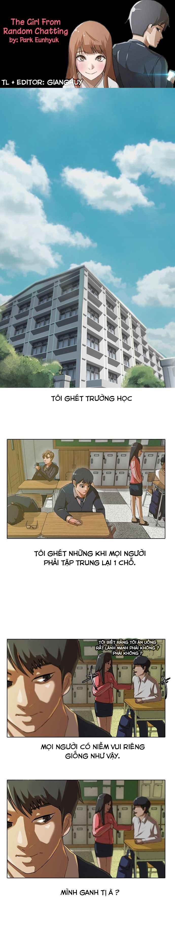 Cô Gái Từ Ứng Dụng Nhắn Tin Ngẫu Nhiên - Page 1