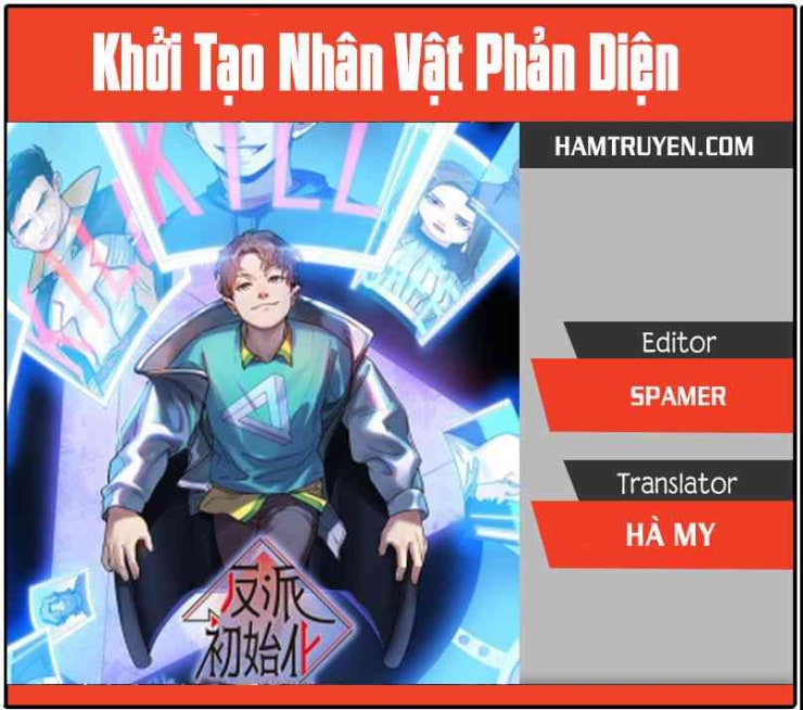 Khởi Tạo Nhân Vật Phản Diện - Page 1