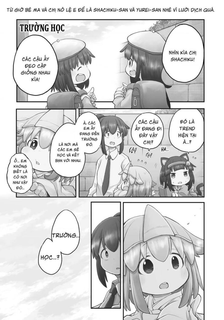 Miss Shachiku And The Little Baby Ghost - Page 3