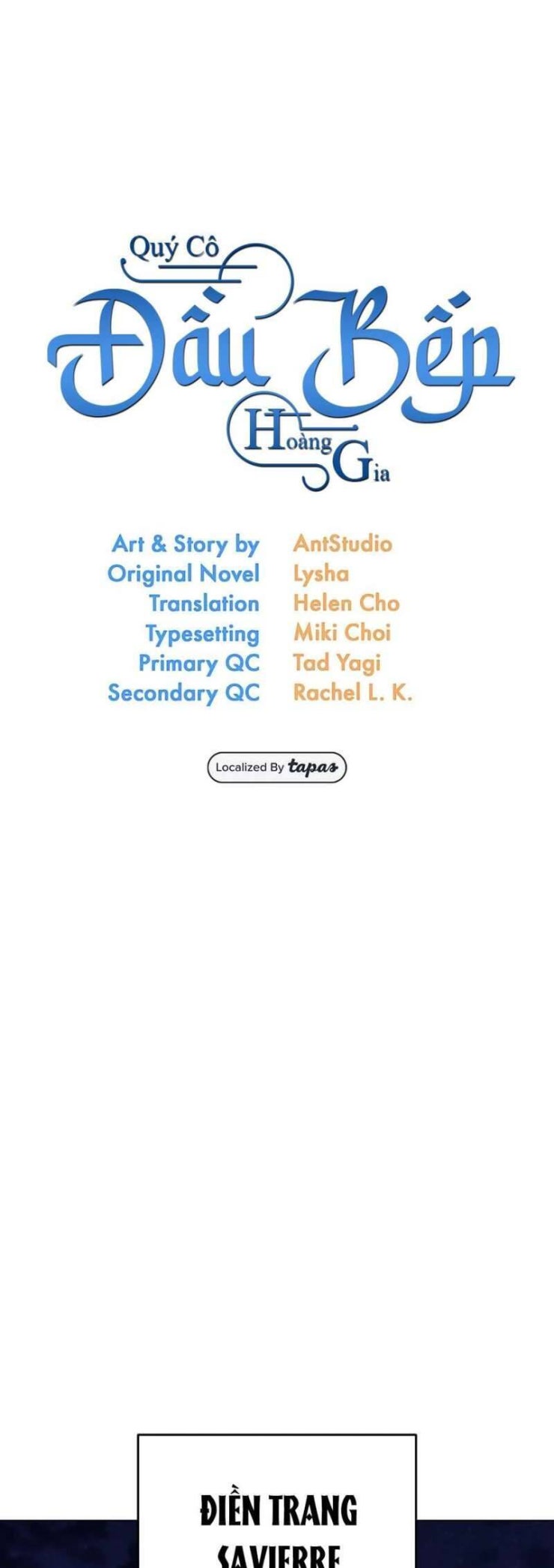 Nữ Đầu Bếp Hoàng Gia - Page 3