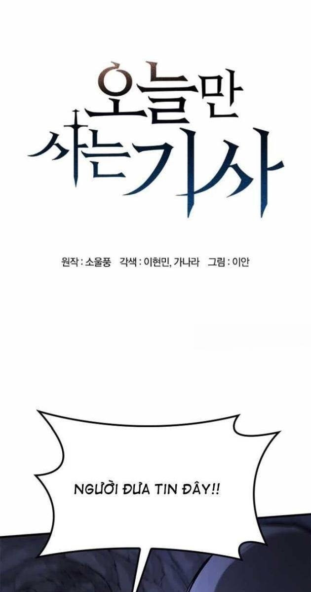 Hiệp Sĩ Sống Vì Ngày Hôm Nay - Page 1