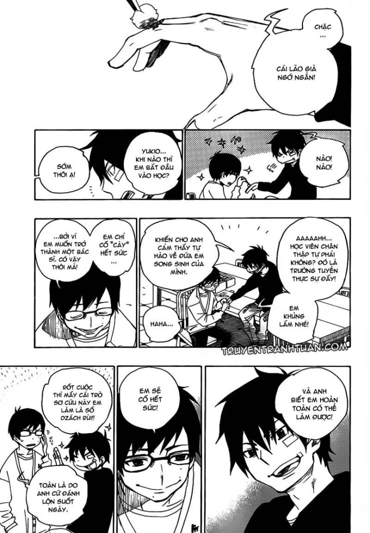 Lam Hỏa Diệt Quỷ-Blue Exorcist - Page 12