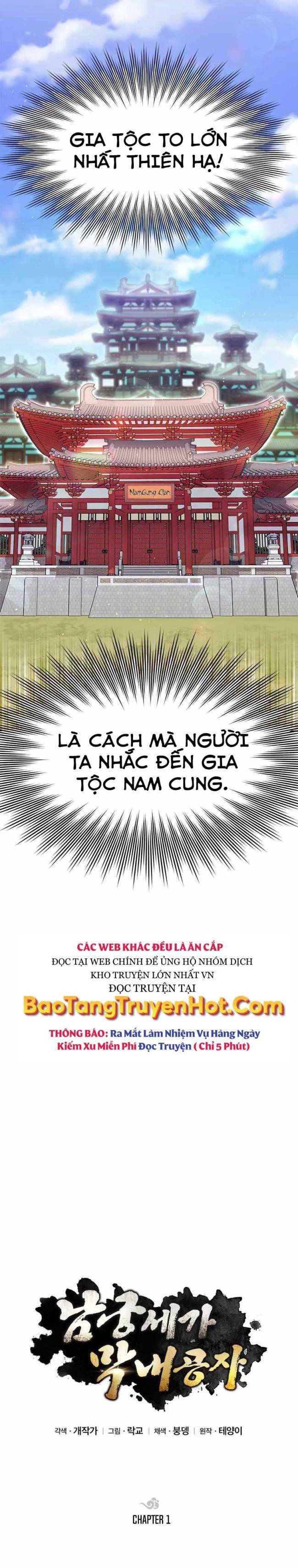 Con Trai Út Của Gia Tộc Nam Cung Thế Gia - Page 3