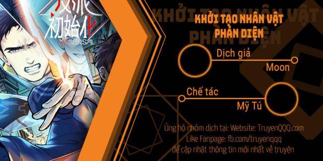 Khởi Tạo Nhân Vật Phản Diện - Page 1
