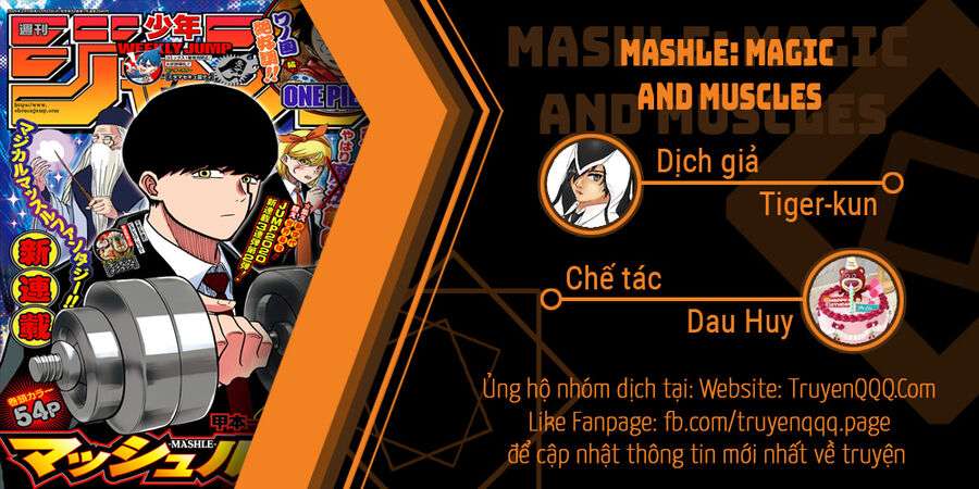 Mashle: Phép Thuật và Cơ Bắp - Page 1