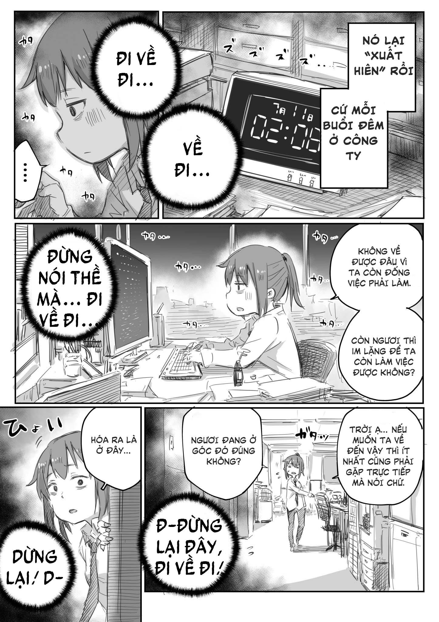 Miss Shachiku And The Little Baby Ghost - Page 2